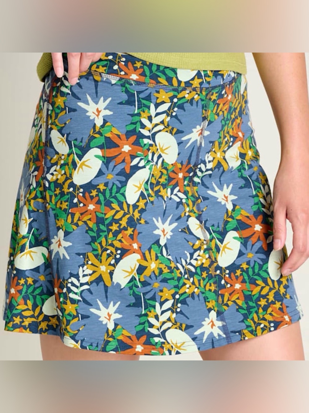 Toad & Co tencell skirt